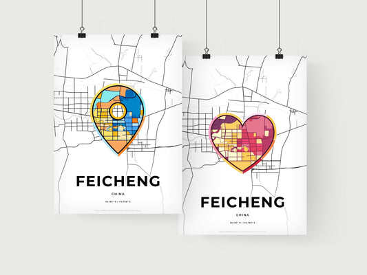 Feicheng China art print for couples