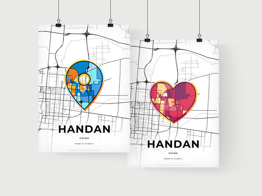 Handan China art print for couples