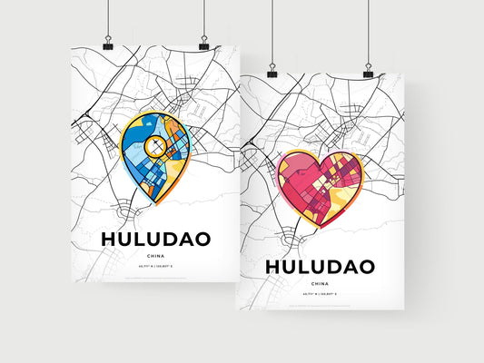 Huludao China art print for couples