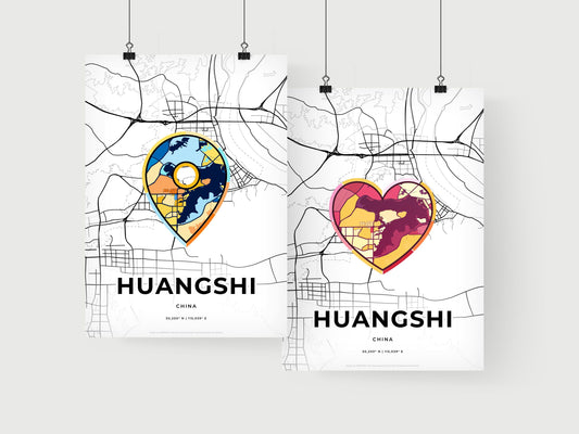 Huangshi China art print for couples