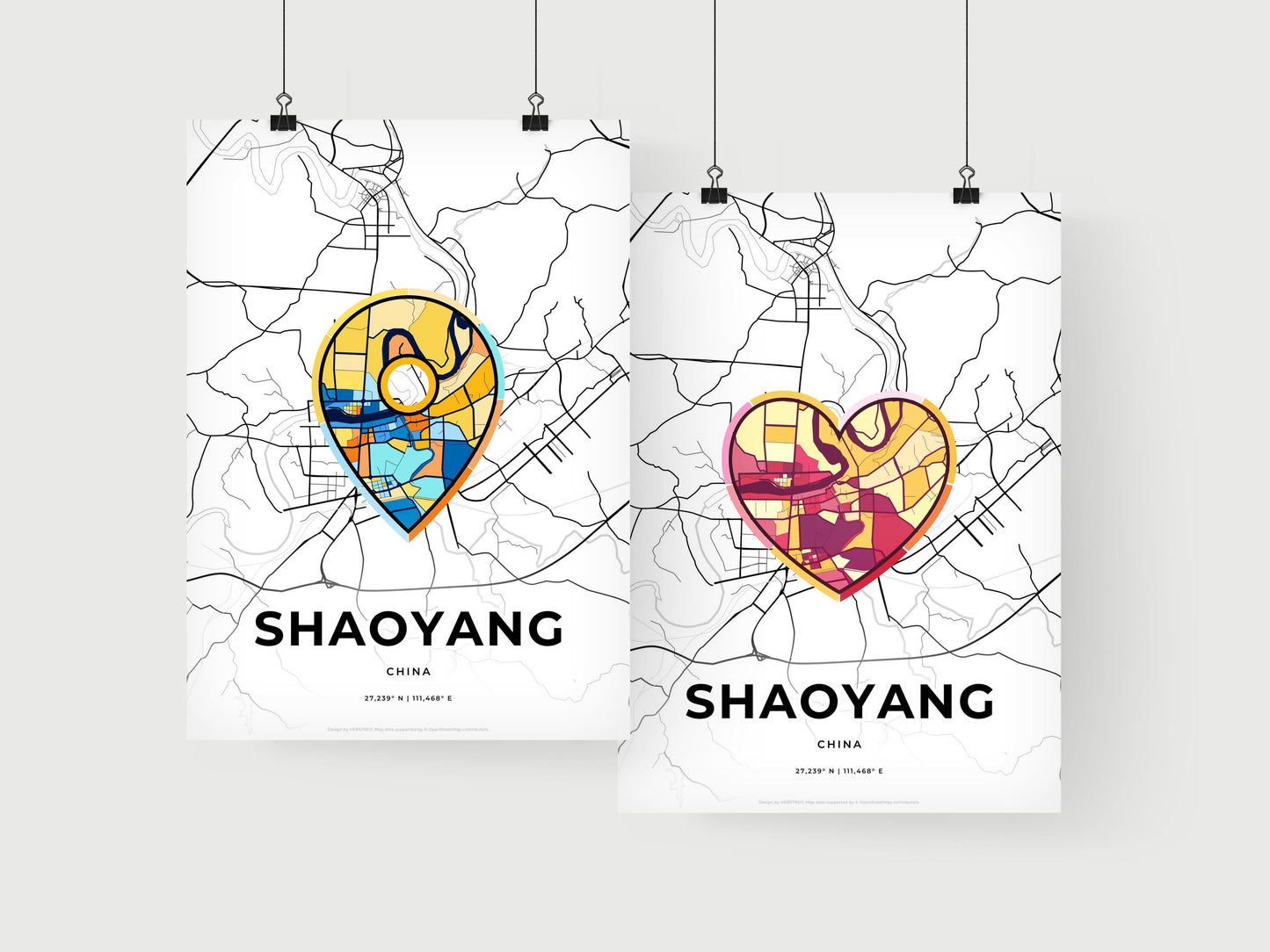 Shaoyang China art print for couples