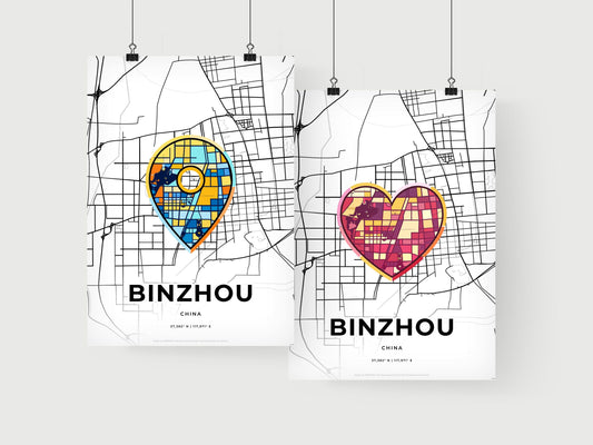 Binzhou China art print for couples