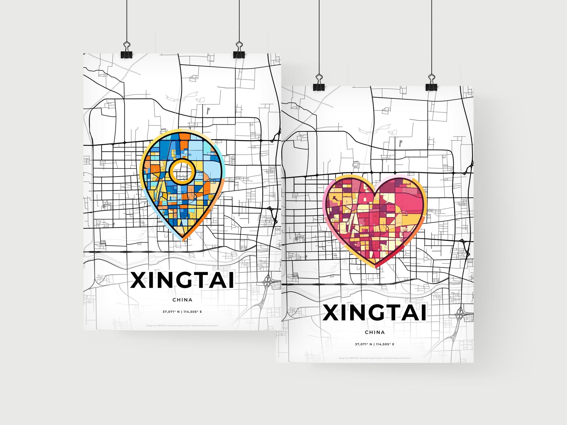 Xingtai China art print for couples