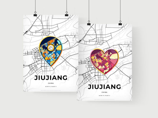 Jiujiang China art print for couples