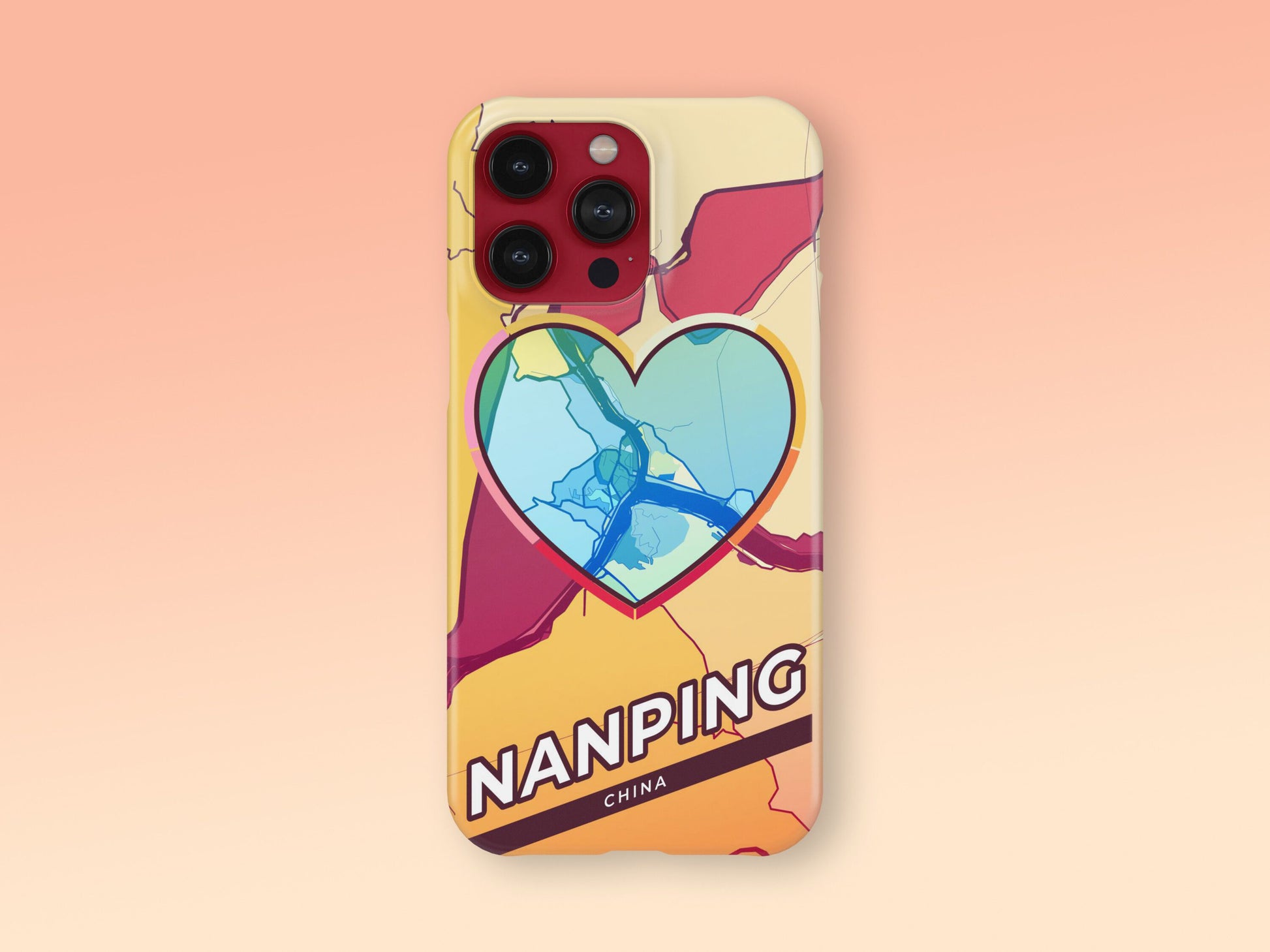 Nanping China slim phone case with colorful icon 2