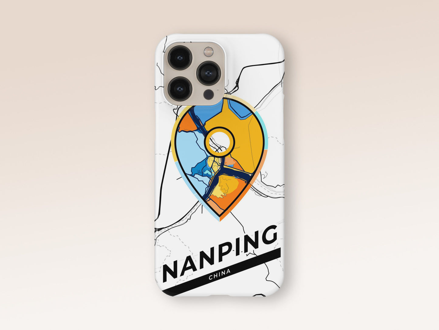 Nanping China slim phone case with colorful icon 1