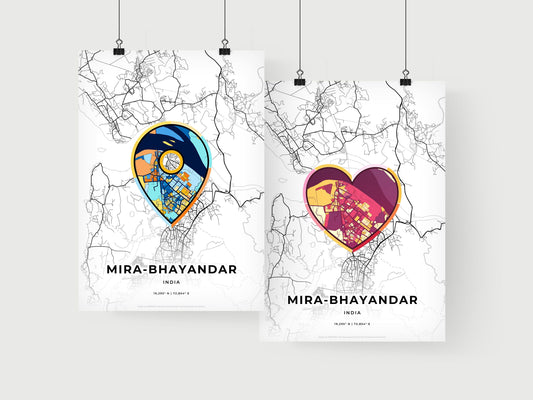 Mira-Bhayandar India art print for couples