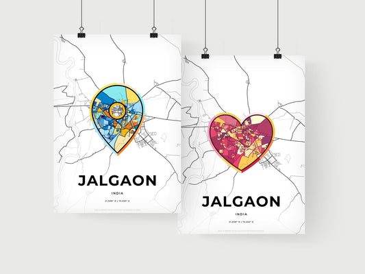 Jalgaon India art print for couples