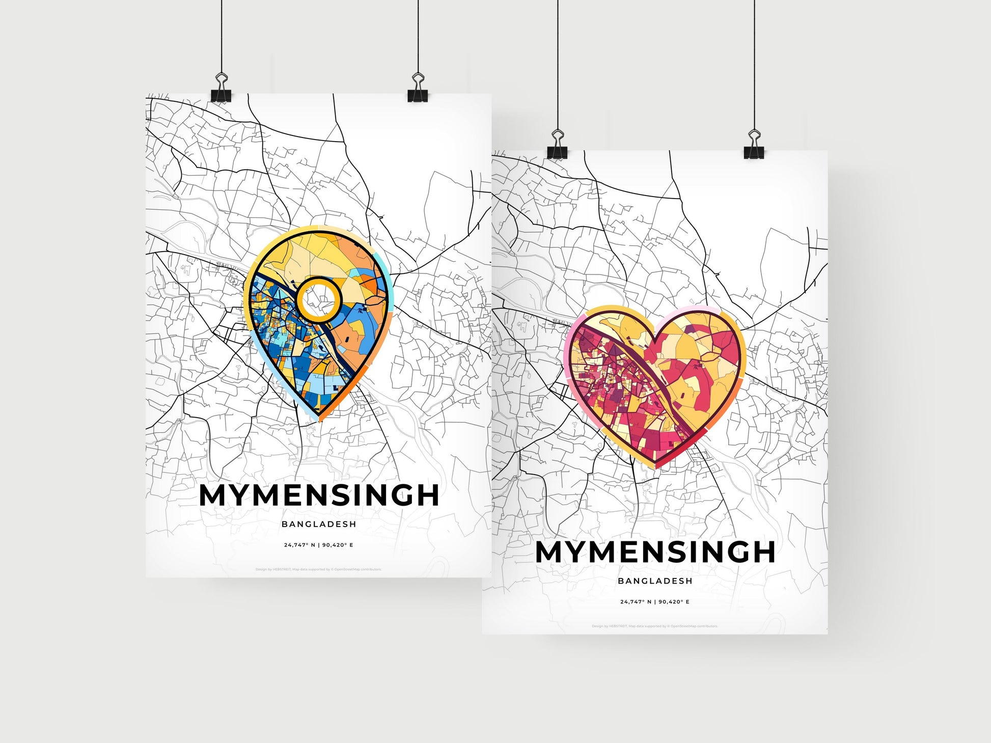 Mymensingh Bangladesh art print for couples