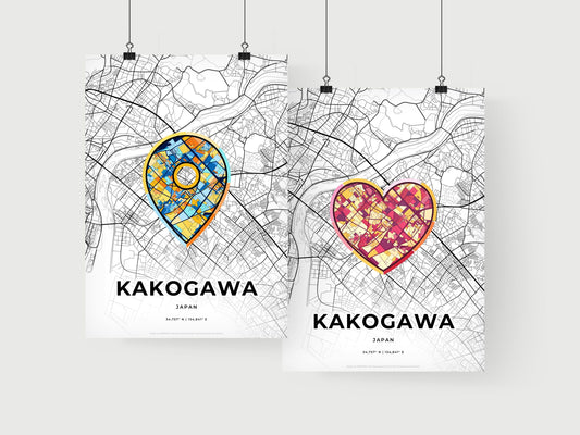 Kakogawa Japan art print for couples