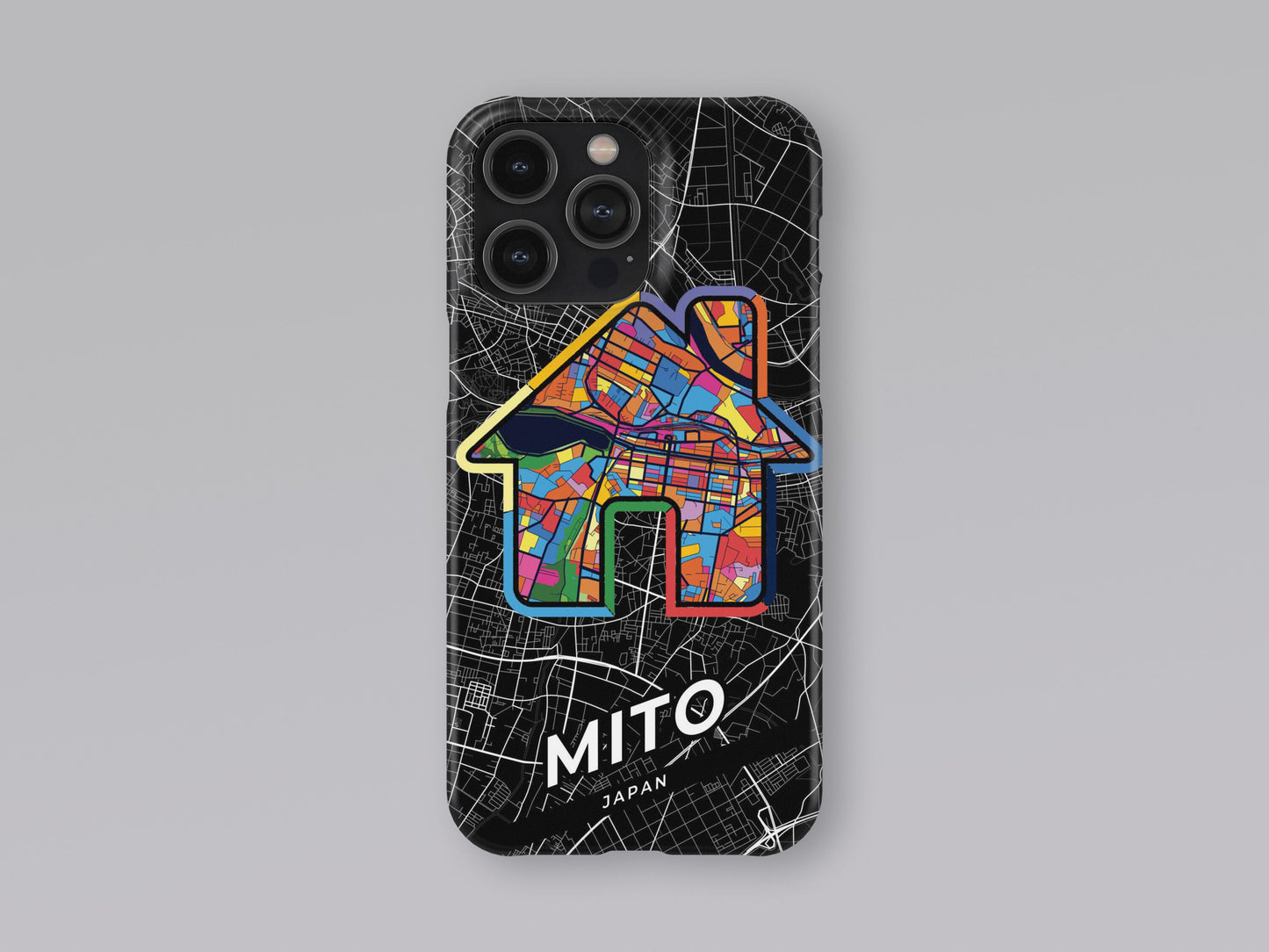 Mito Japan slim phone case with colorful icon 3