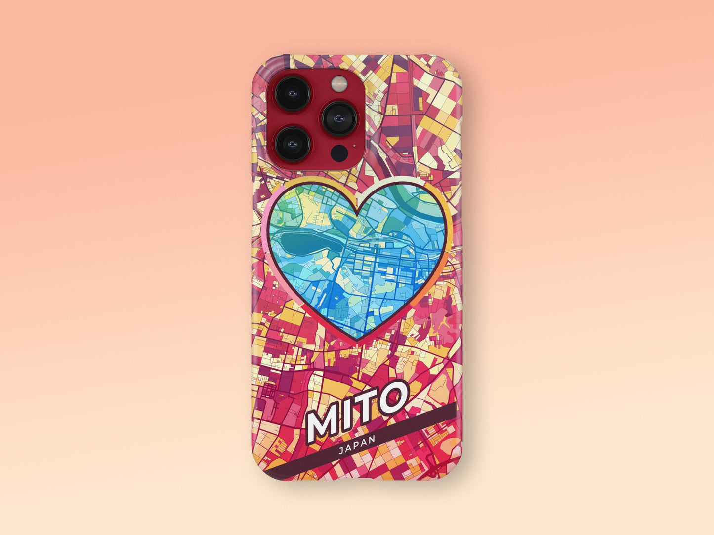 Mito Japan slim phone case with colorful icon 2