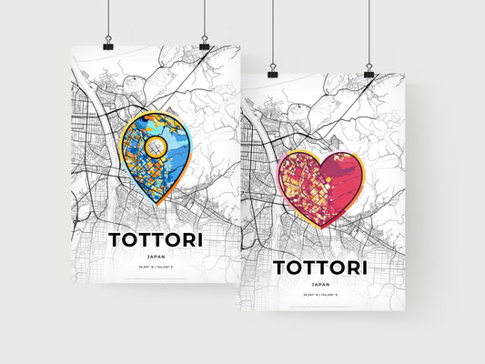 Tottori Japan art print for couples