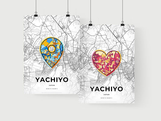 Yachiyo Japan art print for couples