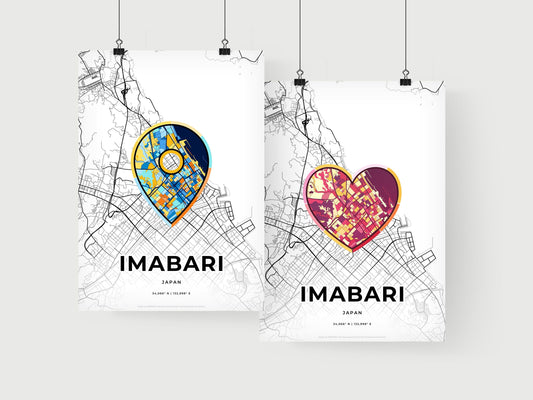 Imabari Japan art print for couples
