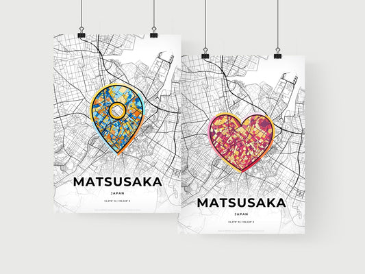 Matsusaka Japan art print for couples