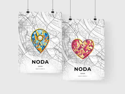 Noda Japan art print for couples