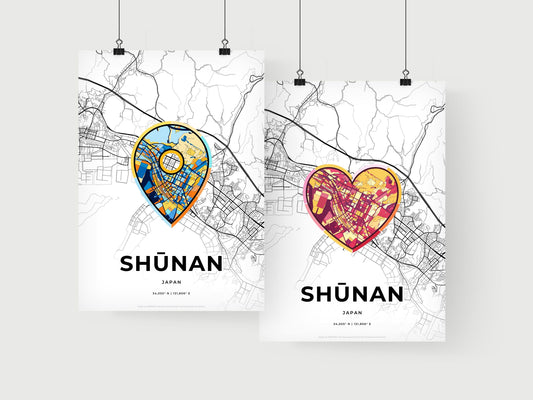 Shūnan Japan art print for couples