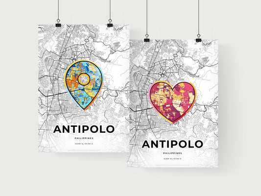 Antipolo Philippines art print for couples