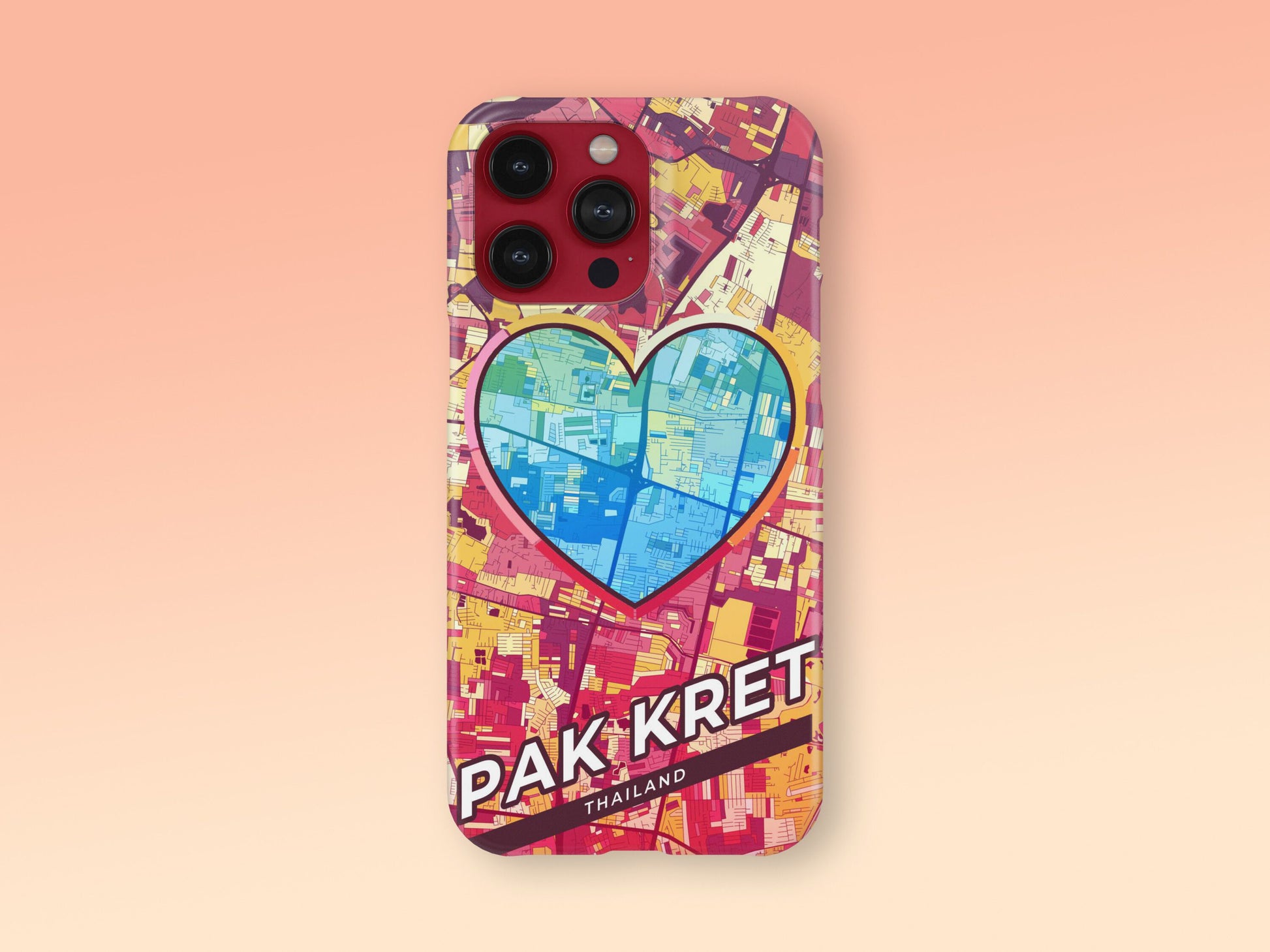 Pak Kret Thailand slim phone case with colorful icon 2