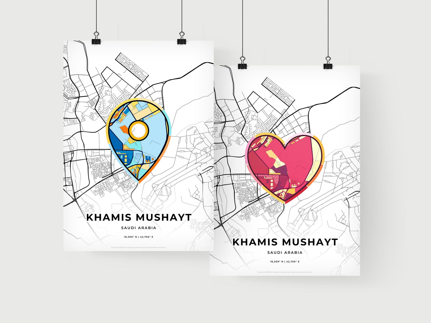 Khamis Mushayt Saudi Arabia art print for couples