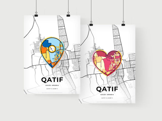 Qatif Saudi Arabia art print for couples