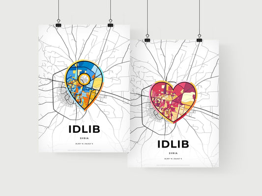 Idlib Syria art print for couples