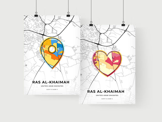 Ras Al-Khaimah United Arab Emirates art print for couples