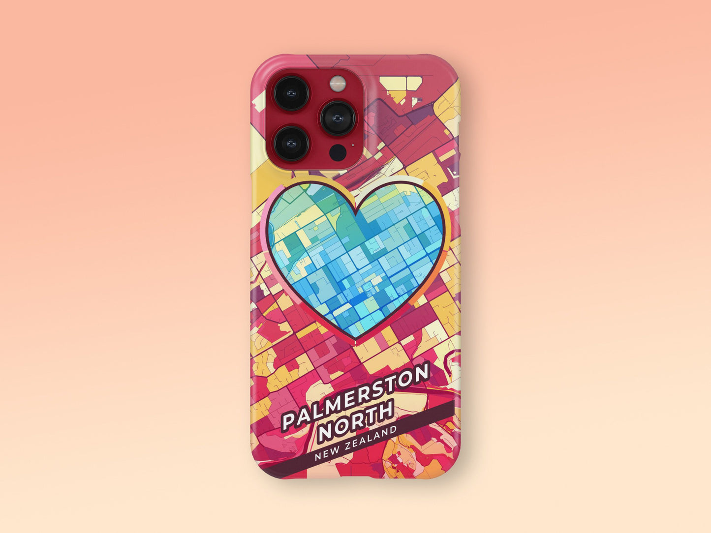 Palmerston North New Zealand slim phone case with colorful icon 2