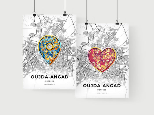 Oujda-Angad Morocco art print for couples