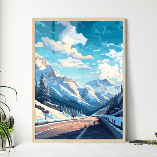 Road In The Mountains Art Print Default Title