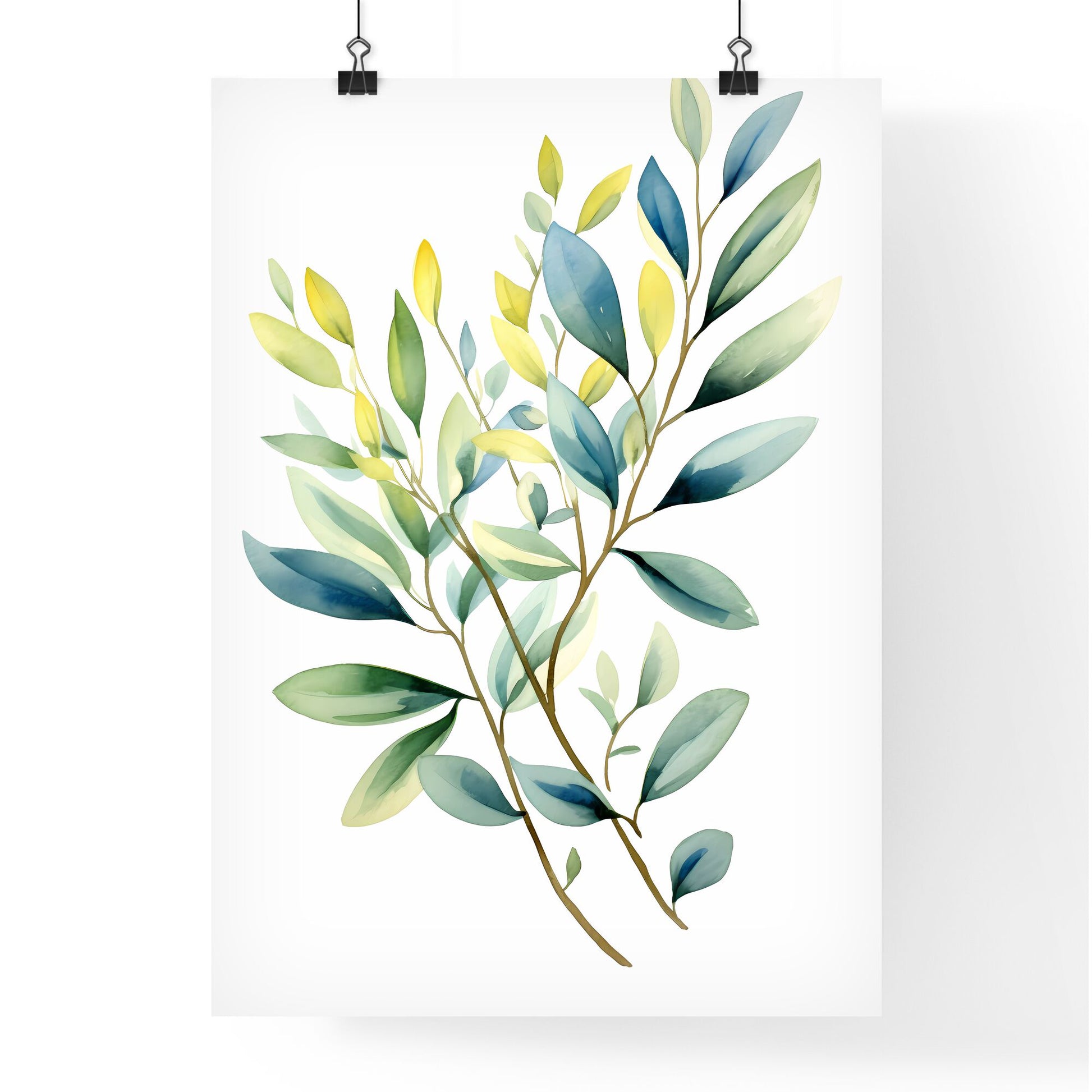 Close Up Of A Plant Art Print Default Title