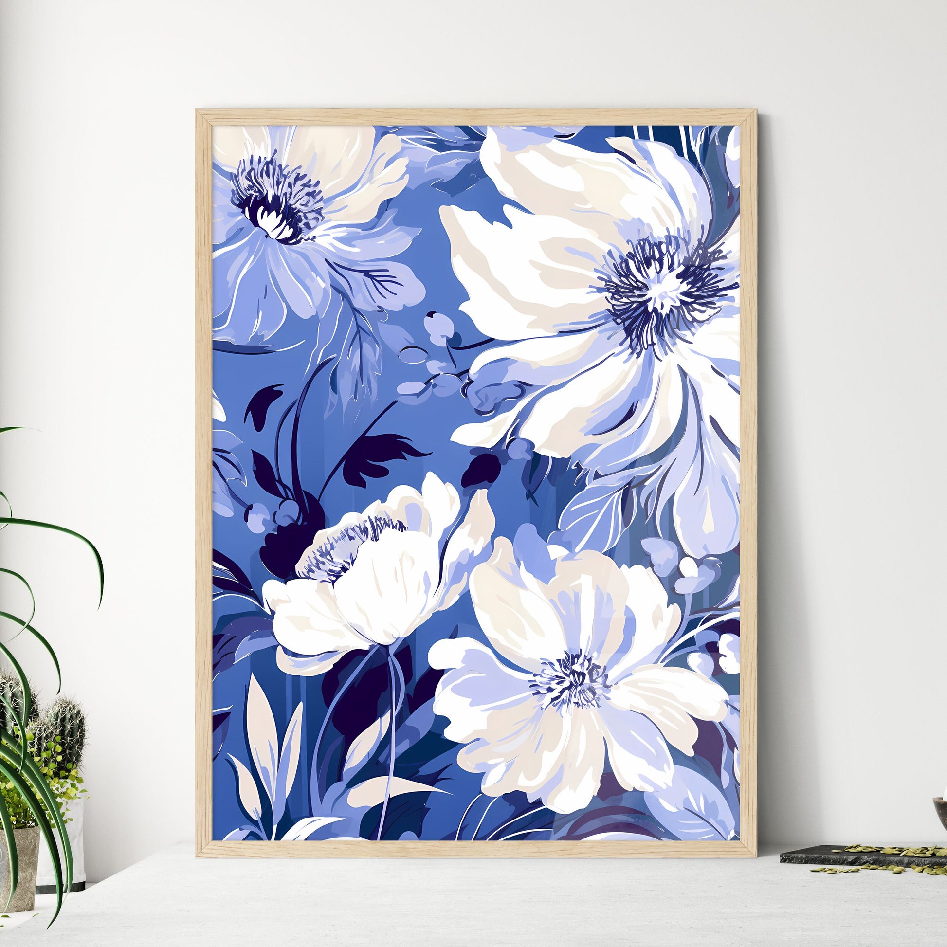 Close Up Of Flowers Art Print Default Title