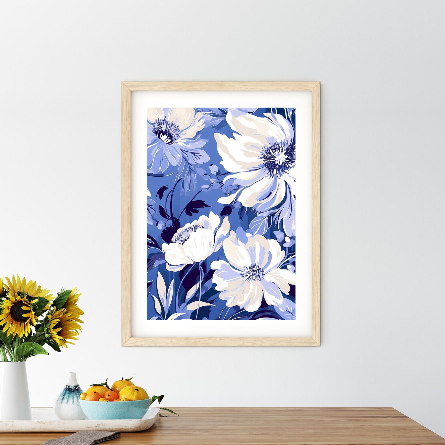 Close Up Of Flowers Art Print Default Title