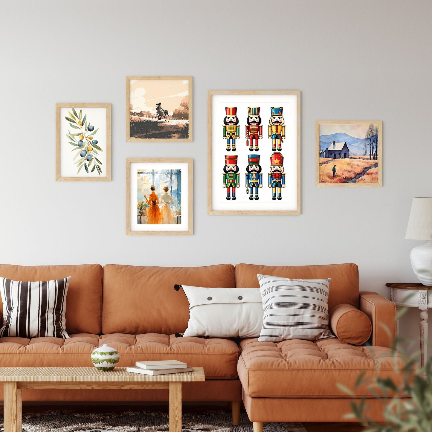 Group Of Toy Soldiers Art Print Default Title