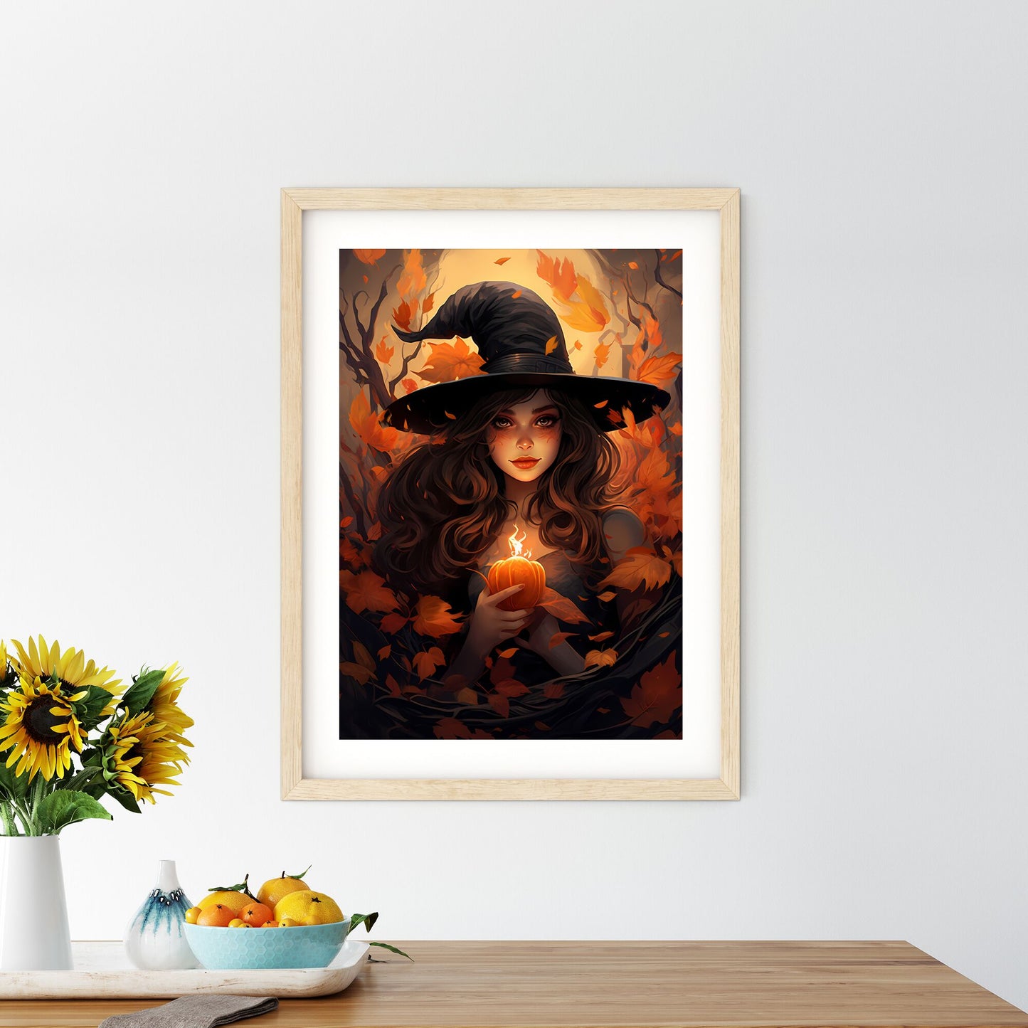 Cartoon Of A Person Holding A Pumpkin Art Print Default Title