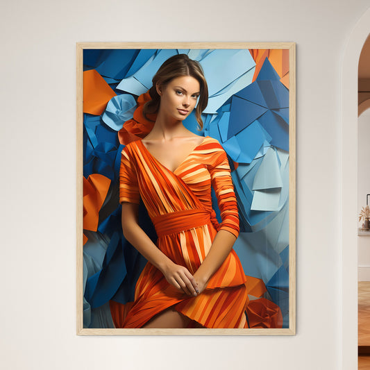 Woman In A Dress Art Print Default Title