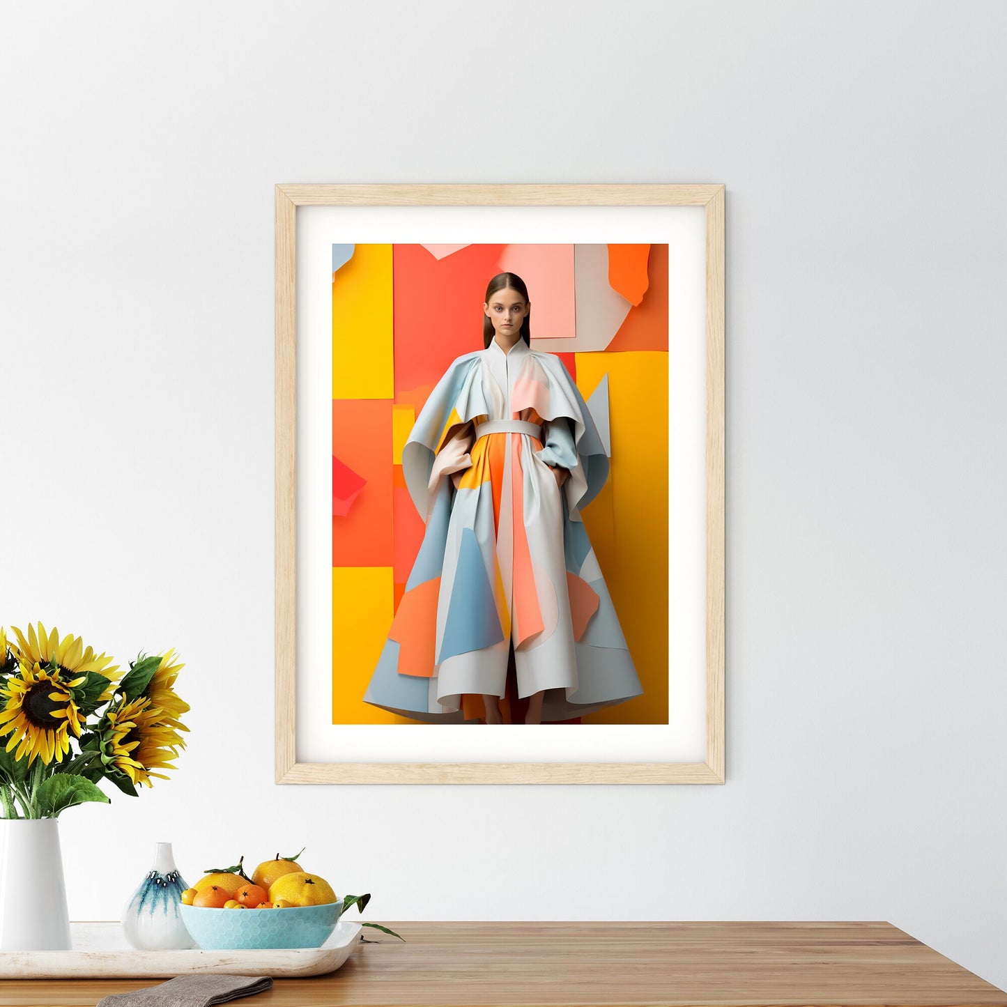 Woman In A Dress Art Print Default Title