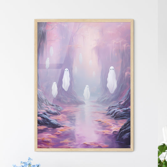 Group Of Ghosts In A Cave Art Print Default Title