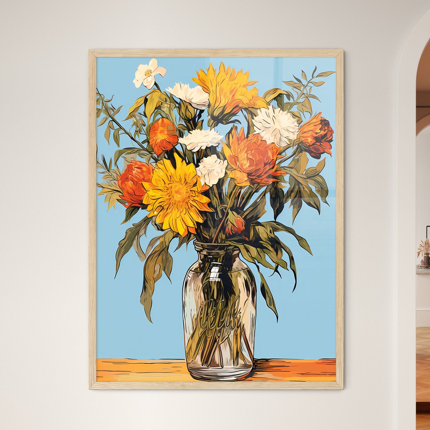 Vase Of Flowers Art Print Default Title