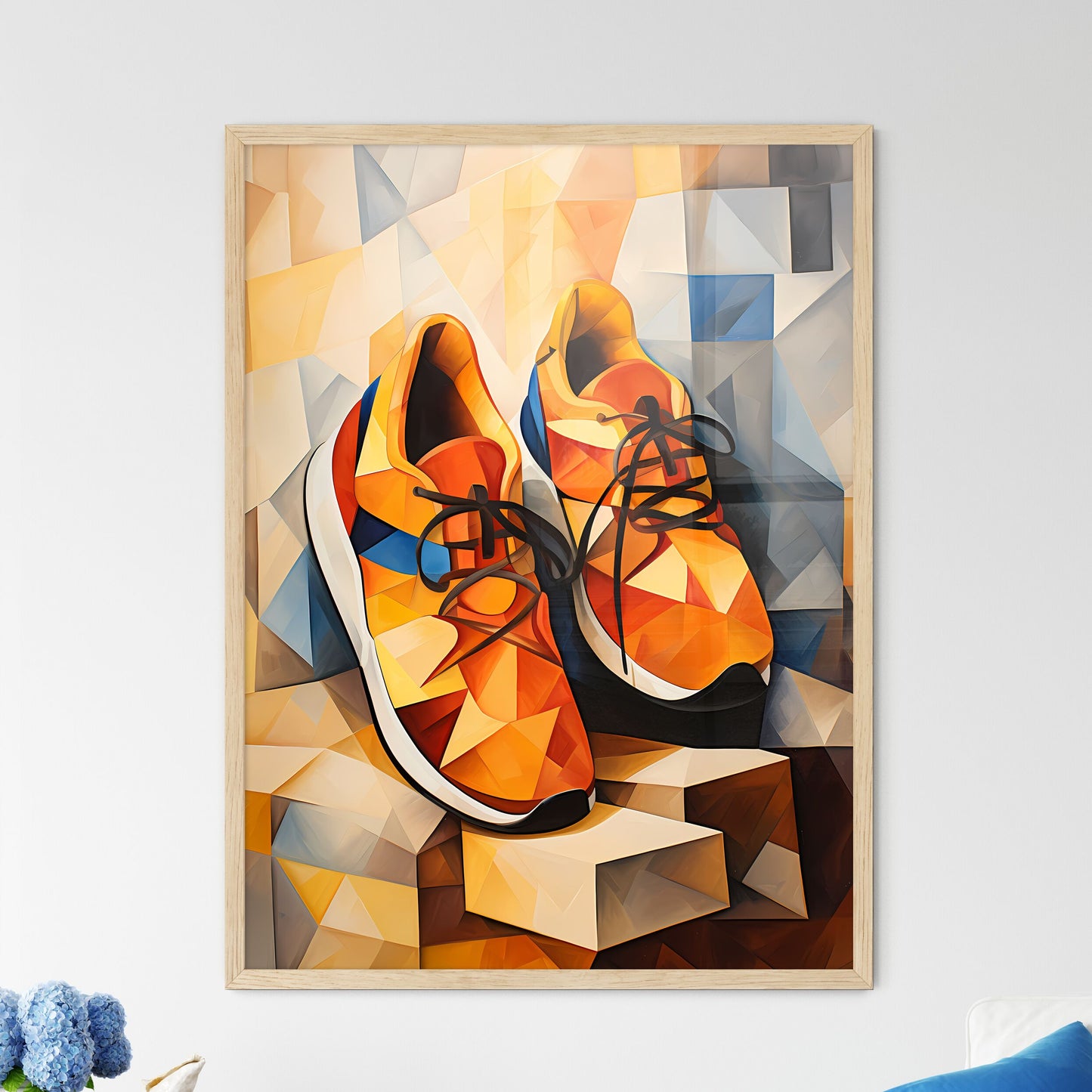 Painting Of A Pair Of Shoes Art Print Default Title