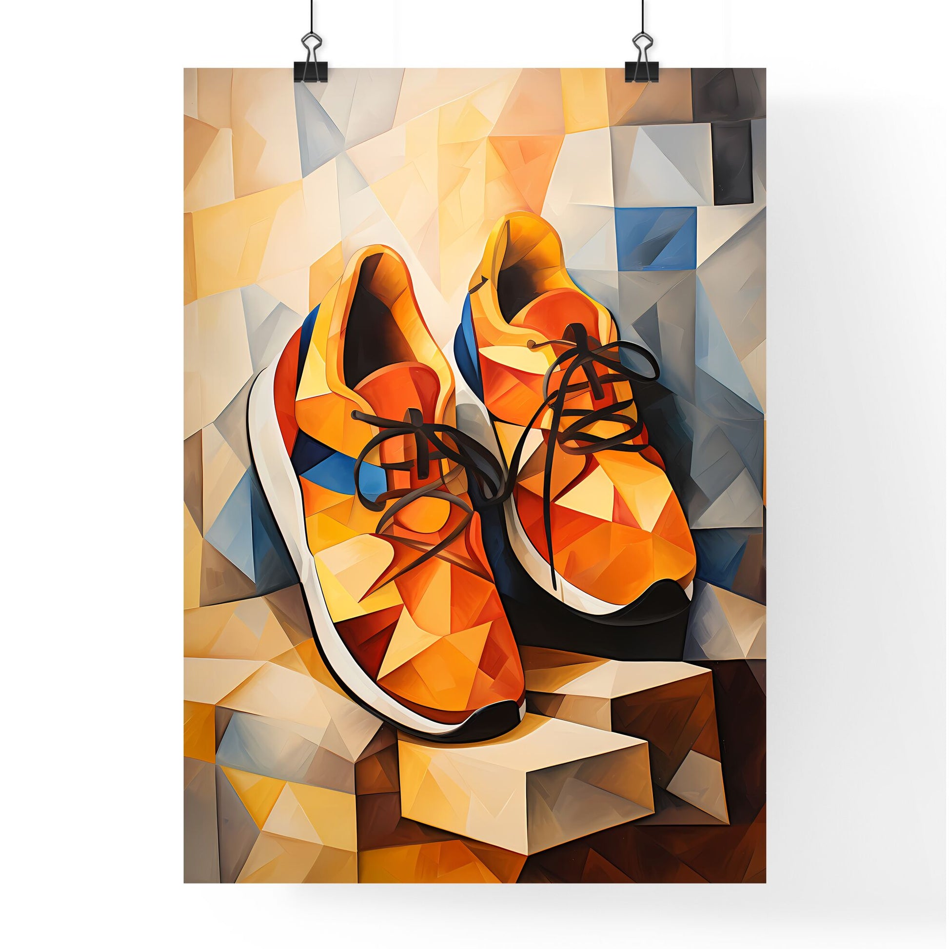 Painting Of A Pair Of Shoes Art Print Default Title