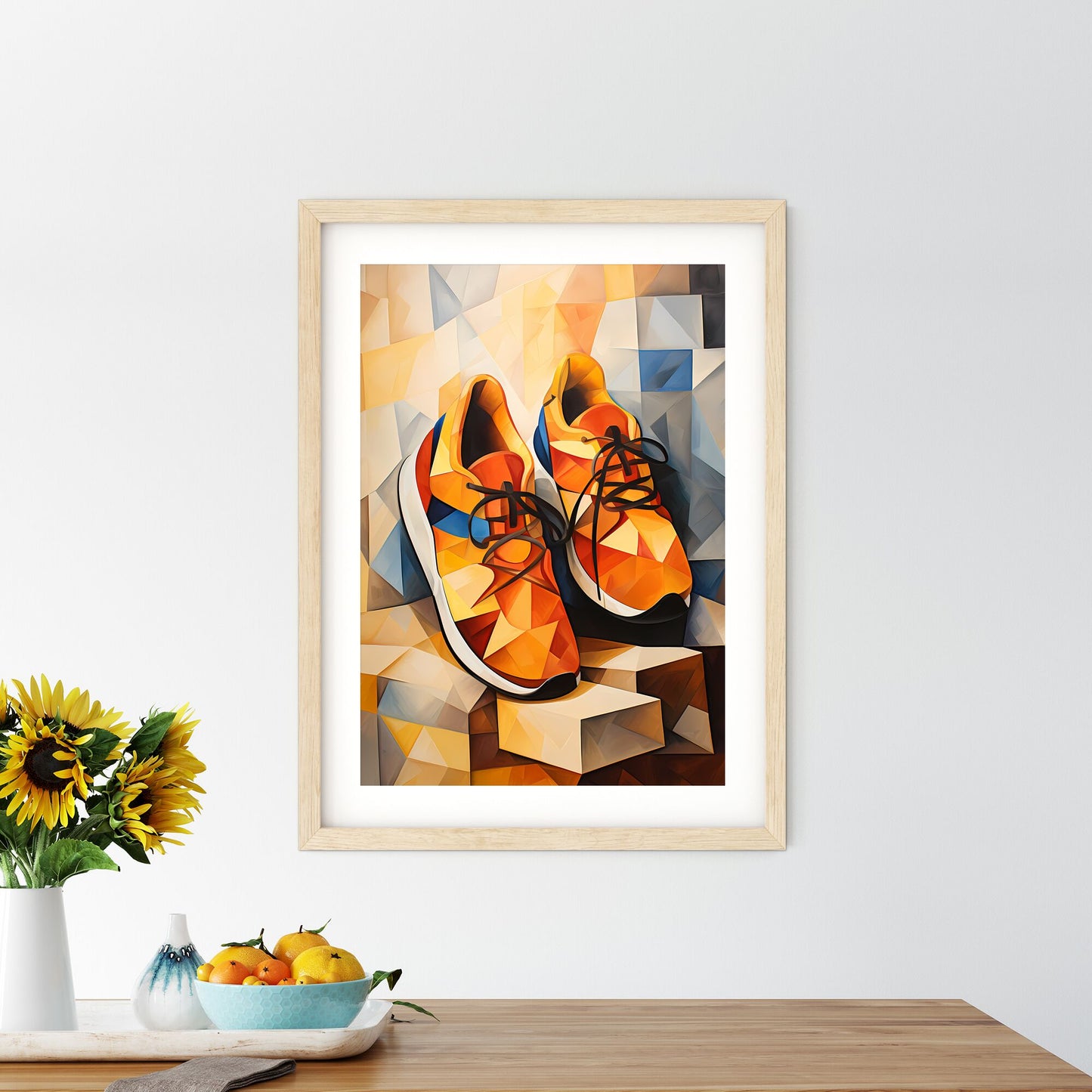 Painting Of A Pair Of Shoes Art Print Default Title