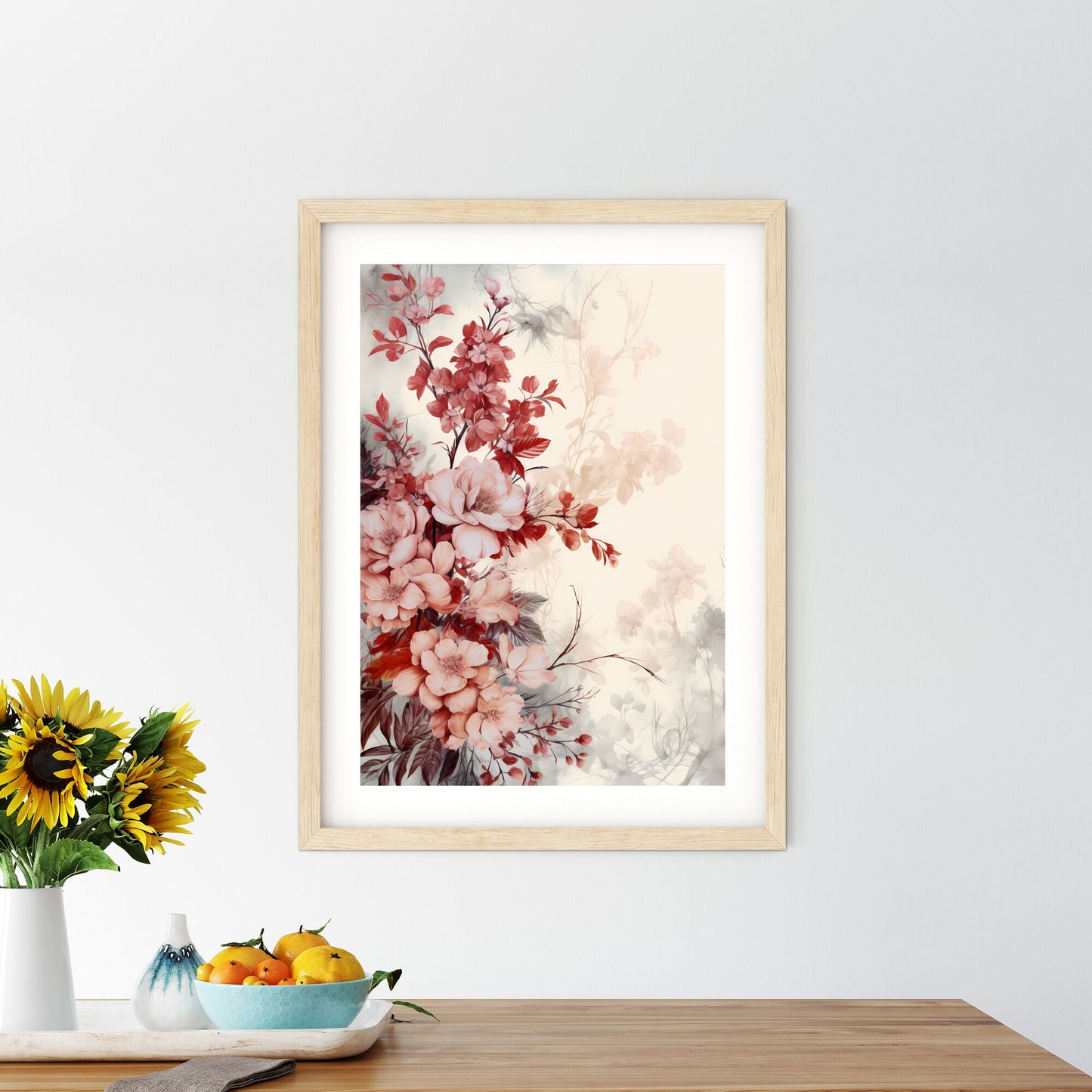 Close Up Of Flowers Art Print Default Title