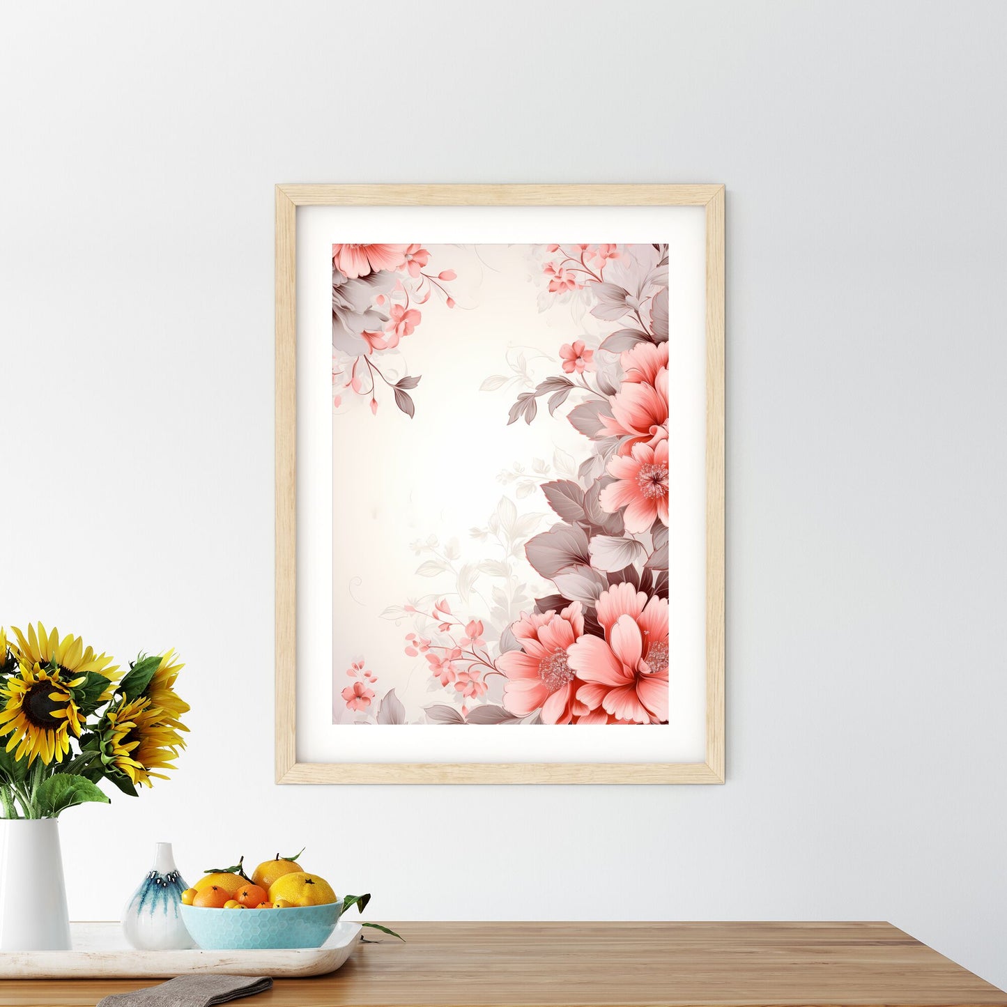 Close Up Of Flowers Art Print Default Title