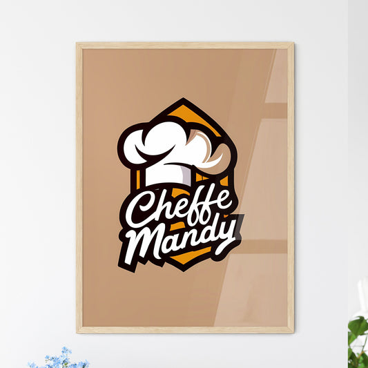 Cheffe Mandy - A Logo For A Restaurant Art Print Default Title