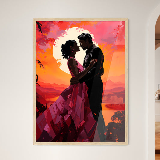 The Offer - A Man And Woman Kissing In Front Of A Sunset Default Title