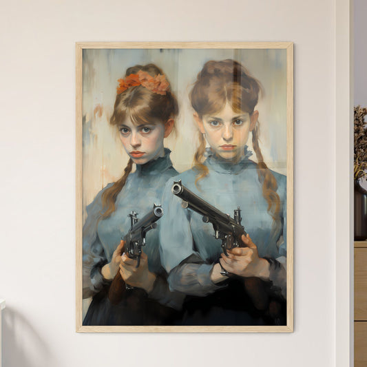 The Revolution - A Couple Of Girls Holding Guns Default Title