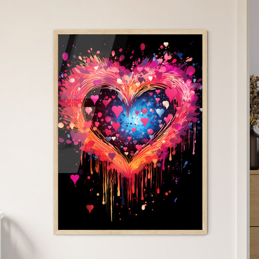 Love - A Heart Shaped Paint Splatter Default Title