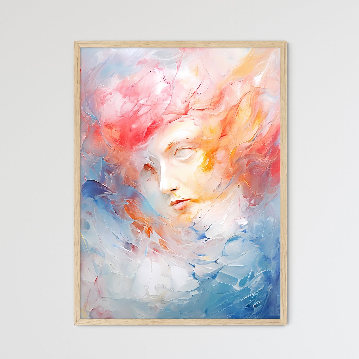 A Painting Of A Woman's Face Default Title